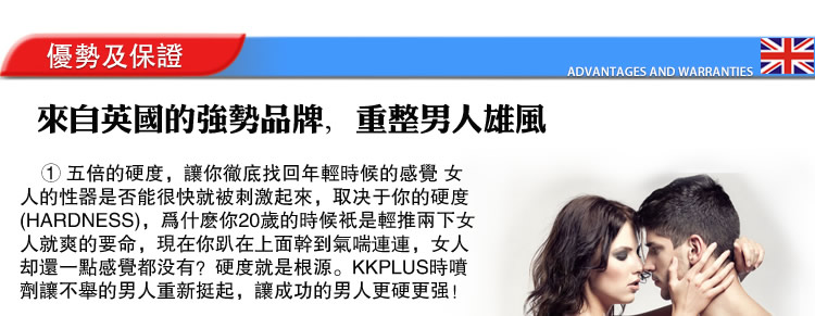 KKPlus持久液 英國持久液 英國KKPlus持久液 持久噴劑 延時噴劑